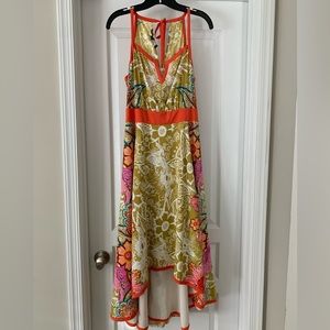 Nine West floral high-low dress